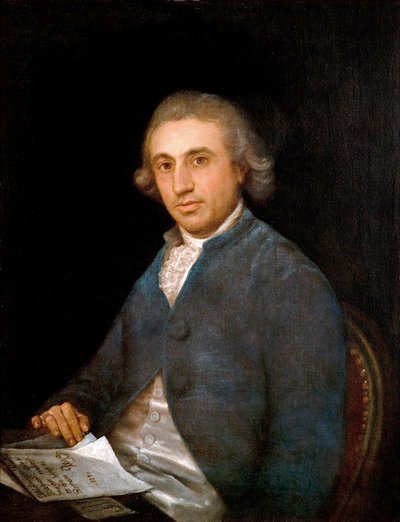 Portrait of Martín Zapater by Francisco de Goya